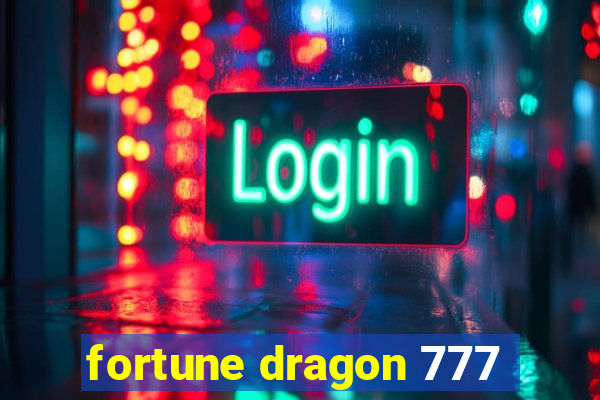 fortune dragon 777